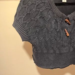 KNIT CROP TOP!!